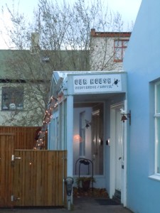 The front door of Our House.