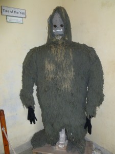 No actual yetis were harmed in the making of this yeti.