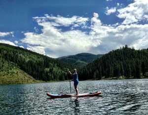 It's a gorgeous day for a paddle.